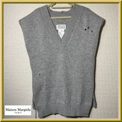 メゾンマルジェラ　ダメージ加工　ベスト Maison Margiela メゾンマルジェラ 1ライン ダメージ加工 ダバード