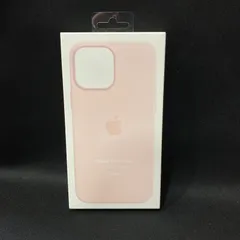 【未使用品】Apple純正品 iphone13pro max シリコンケース チョークピンク MM2R3FE/A アップル 62-7
