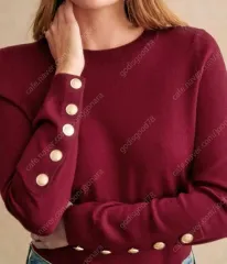 ★LA MAILLE SEZANE ラマイユセザンヌ　フラワー　ニット　セーター LA MAILLE SEZANE】ブランド・古着のネット通販【TREFAC FASHION】