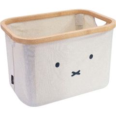 【人気商品】16L バスケット 顔だけミッフィー バンブー miffy 幅38×奥行26.4×高さ24cm ミッフィー オカトー(Okato)