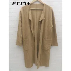◇ N. Natural Beauty Basic 長袖 ロング カーディガン サイズM キャメル レディース 【中古】 【1101190004775】
