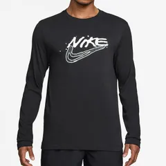 ナイキ Tシャツ NIKE Tシャツ 長袖 ロンT メンズ ドライフィット トップス 速乾 Dri-Fit AS M NK DF TEE LS PRINT PACK hv4172-010