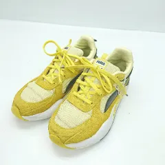 ◇ Θ PUMA プーマ ピカチューコラボ キッズ ローカットスニーカー サイズ21 イエロー ブラック 男の子 女の子 E  【1412260035880】