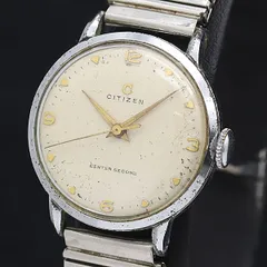 JA-2045| シチズン センターセコンド Cマーク ツートンダイヤル