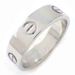 カルティエ Cartier リング ラブ クラシックモデル MM B4084760 K18WG 19.5号 / #60 【中古】