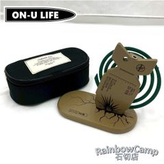 ON-U LIFE(オンユーライフ) モスキートホルダー(タン)、収納ケースつき