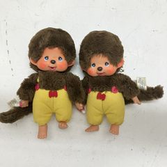 ◆ [Junk] Not for sale, rare TAKARA Monchhichi twin plush toys, only 2 pieces, Showa retro antique, as is, 0.2kg