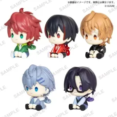 【中古】トレーディングフィギュア 全5種セット 「カラフルピーチ ぺたっとねじまきますこっと vol.1」