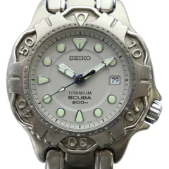 稼働品です☺︎SEIKO SCUBA/セイコースキューバ200mピンクシェル文字盤 SEIKO DIVER SCUBA 200m ダイバーズウォッチ ピンク - メルカリ