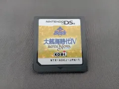 【箱・説明書なし】ニンテンドーDS 大航海時代4 () ROTA NOVA KOEI The Best
