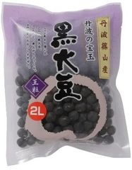 丹波黒大豆2L 丹波篠山産 200g 丹波の宝玉 黒豆 生豆 煮豆 国産 おせち 令和5年産
