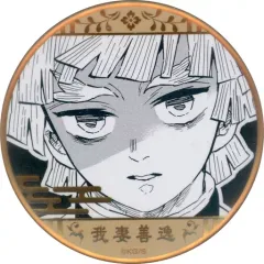 【中古】バッジ・ピンズ 我妻善逸 「鬼滅の刃 吾峠呼世晴原画展 デコレクション缶バッジ 第2弾」