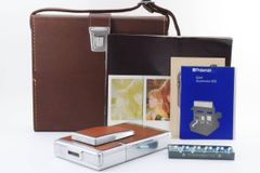 ★希少品★　ポラロイド POLAROID SX-70 LAND CAMERA ケース付 #a412