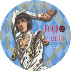 【中古】コースター(キャラクター) ブローノ・ブチャラティ オリジナルホログラムコースター 「JOJO CAFE-ジョジョの奇妙な冒険 第五部 黄金の風- Powered by ANIMAX」 コラボメニュー注文特典