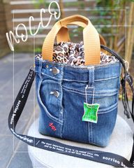 大きめデニムリメイクバッグ（LL）No.560☆トートバッグ　　マザーズバッグ 楽天市場】【公式】デニム マザーズトートバッグ UK Trident