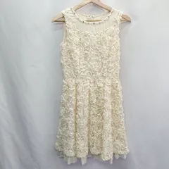 ◇ L'EST ROSE レストローズ - ミニ丈 ワンピース サイズ2 ホワイト系 レディース E  【1407020021500】