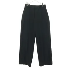 ZARA ザラ スラックスパンツ S ブラック レディース 古着