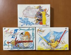 FC ファイナルファンタジーⅠ Ⅱ Ⅲ 箱説付き スクウェア ファミコンソフト