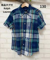 21【夏物セール】　子供服　ブランド　新品タグ付き　ラルフローレン　RalphLoren　　130㎝　トップス　　送料無料　新品　キッズトップス　夏トップス　ラルフキッズ