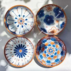 九谷焼色絵菊皿 2100円 金彩 赤絵 最終値下げ - メルカリ