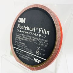 新品 スリーエム HCP スコッチカルフィルムテープ SC5×5RE レッド (5mm×5m)