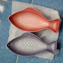 (リチャード　ケイシー）魚絵　鉄板皿の美術品　★直径　約35.7㎝ リチャードケイシー）魚絵鉄板皿の美術品☆直径約35.7㎝