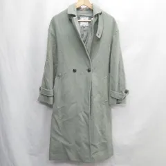 ◇ ◎⊇ ROPE PICNIC ロペピクニック 無地 長袖 ロングコート サイズ38 グリーン系 レディース E  【1505130002737】