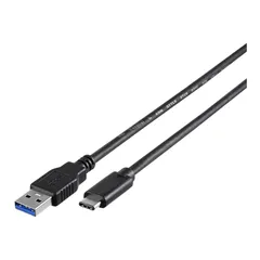 バッファロー BUFFALO USB3.1Gen1ケーブル(AtoC)2.0m ブラック BSUAC31120BK 1