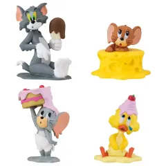 【中古】キーホルダー 全4種セット 「TOM and JERRY とろり～んマスコット」