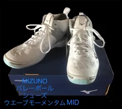 MIZUNO バレーボールシューズ　ウエーブモーメンタムMID