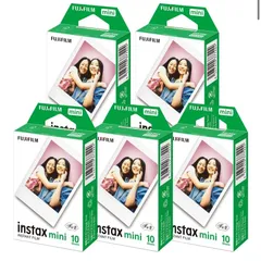 富士フイルム [5セット販売]FUJIFILM インスタントカメラ チェキ用フィルム 10枚入x5セット INSTAX MINI JP 1