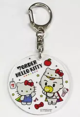 【中古】雑貨 ハローキティ×小田ちゃん アクリルキーホルダー(サークル) 「サンリオキャラクターズ×7ORDER」
