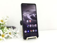 【良品】SHARP AQUOS sense6s SHG07 64GB ブラック 動作品