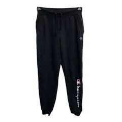 Champion ジャージパンツ M ブラック チャンピオン イージーパンツ スウェット ウエストロープ 古着卸 アメリカ仕入 2507-396