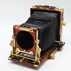 タチハラフィルスタンド4×5　シノゴ　立原　焦茶＋シルバー梨地 タチハラフィルスタンド4×5 シノゴ 立原 焦茶＋シルバー梨地 私