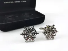 カフスボタン フラクタル 雪の結晶 シルバー フォーマル パーティー 面白 結婚式 付け方 ビジネス 使い方 女性 おしゃれ 意味 シャツ 意外 カフリンクス カフボタン セット カウスボタン レディース コスプレ スノー 雪