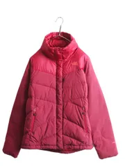 【お得なクーポン配布中!】 ノースフェイス ダウン ジャケット レディース L / 古着 The North Face キルティング ナイロン ジャンパー 650フィル ブルゾン アウトドア