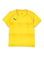 【新品・5営業日で発送】PUMA プーマ TEAMVISION_フープ_ゲームシャツ (705149) 色 : CYBER_YEL- サイズ : 130 