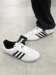 【adidas アディダス】レザースニーカー テコンドー 白黒 28cm 美品 アディダス テコンドー｜スニーカー【アディダス公式】