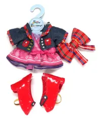 【中古】ぬいぐるみ デイジーダック おきがえポージープラッシー(ぬいぐるみ用衣装) 「ハロー、ニューヨーク!」 東京ディズニーランド限定