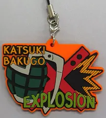 【中古】雑貨 2.爆豪勝己 「僕のヒーローアカデミア ラバーストラップコレクション ヒーローTシャツ Vol.3」 アニメイト限定