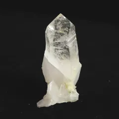 米国 アーカンソー州産 水晶 原石  レコードキーパー、貫入、バーナクル、レインボー 41.9ｇ 【榎本通商11243】