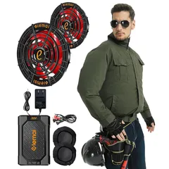 【新品】elemai 48V 空調ベスト アーミーグリーン Mサイズ 新品】elemai 48V 空調ベスト アーミーグリーン Mサイズ