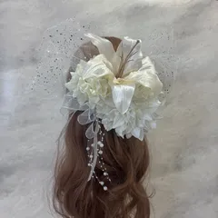 最新作！　hr44　髪飾り 成人式 着物　振袖　結婚式　和装　袴　ウェディング