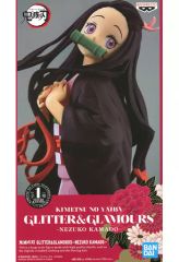 [중고] 피규어 竈門禰豆子 [귀멸의 칼날] GLITTER & GLAMOURS -NEZUKO KAMADO-