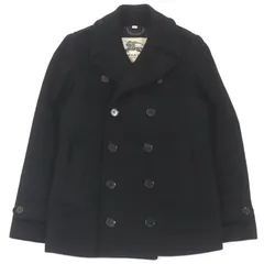 う*ー様 Burberryカシミヤ混 ウール ダブル チェスターコート ブラック 楽天市場】【中古】 バーバリーBURBERRY LONDON カシミヤ混