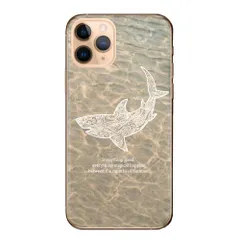 AQUOS sense7 plus A208SH ケース カバー アクオスセンス7 スマホケース ハードケース 海 鮫 サメ シャーク 水族館 ハワイ 沖縄 水 プール シルエット おしゃれ かっこいい カラー06