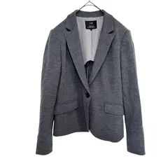【一点物】23区 ニジュウサンク テーラードジャケット グレー 38サイズ B5