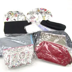 クレドポーボーテ andoux他 ポーチ クーラーバッグ等 12点セット 未使用 まとめて 大量 外装キズ有 レディース