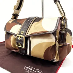 【良品】 COACH Y2K Big signature belt bag コーチ ショルダーバッグ